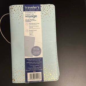 Brand New Sky Blue Travel Wallet
